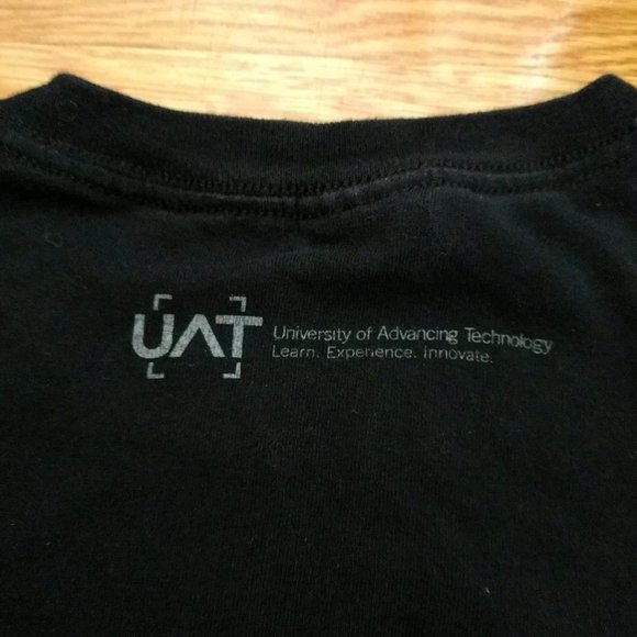 ALPHAGEEK NERD MEN'S VINTAGE T-SHIRT L - Picture 3 of 3